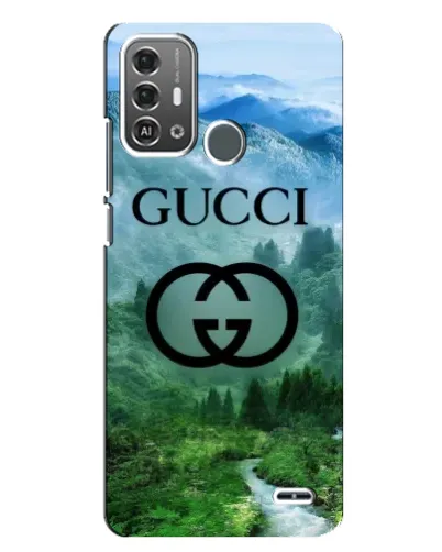 Чехол для ZTE Blade A53 Pro с картинкой «Gucci — горный пейзаж»