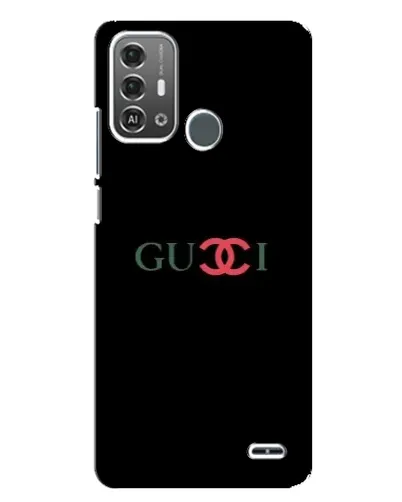 Чехол для ZTE Blade A53 Pro с картинкой «Gucci — красный градиент»