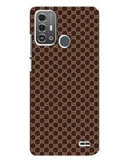 Чехол для ZTE Blade A53 Pro с картинкой «Gucci — шоколадная сетка»