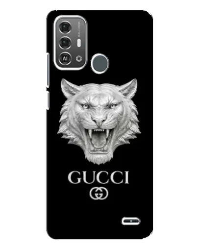 Чохол для ZTE Blade A53 Pro з картинкою «Gucci — срібний лев» Чохол для ZTE Blade A53 Pro з картинкою «Gucci — срібний лев»