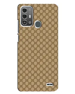 Чехол для ZTE Blade A53 Pro с картинкой «Gucci — классический беж»