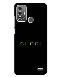 Чехол для ZTE Blade A53 Pro с картинкой «Gucci — неоновый минимализм»