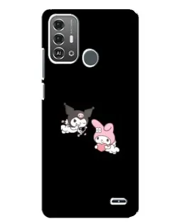 Чехол для ZTE Blade A53 Pro с картинкой «My Melody и Kuromi»