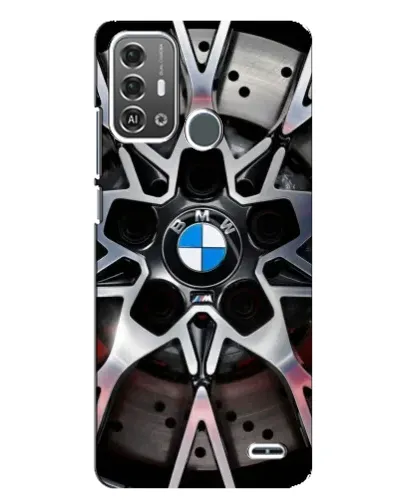 Чехол для ZTE Blade A53 Pro с картинкой «BMW — деталь диска»
