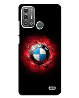 Чехол для ZTE Blade A53 Pro с картинкой «Логотип BMW — вспышка» Чехол для ZTE Blade A53 Pro с картинкой «Логотип BMW — вспышка»