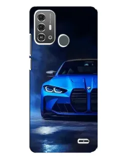 Чехол для ZTE Blade A53 Pro с картинкой «Голубая BMW M4» Чехол для ZTE Blade A53 Pro с картинкой «Голубая BMW M4»
