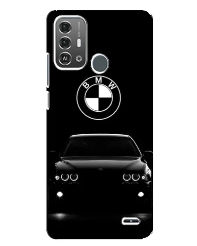 Чехол для ZTE Blade A53 Pro с картинкой «BMW — взгляд из темноты»