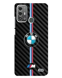 Чехол для ZTE Blade A53 Pro с картинкой «Эмблема BMW и карбон» Чехол для ZTE Blade A53 Pro с картинкой «Эмблема BMW и карбон»