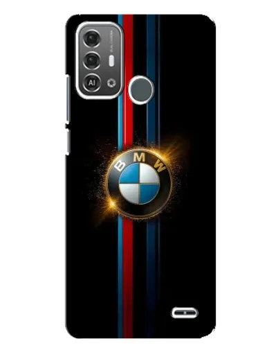 Чехол для ZTE Blade A53 Pro с картинкой «BMW M-Power неон»