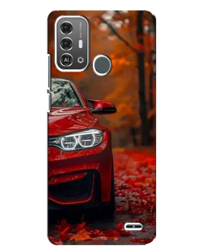 Чехол для ZTE Blade A53 Pro с картинкой «Осенняя BMW M4»