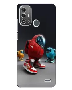 Чехол для ZTE Blade A53 Pro с картинкой «Among Us — 3D стиль»