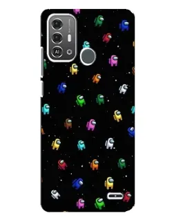 Чехол для ZTE Blade A53 Pro с картинкой «Экипаж Among Us»