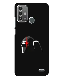 Чехол для ZTE Blade A53 Pro с картинкой «Among Us шлем»