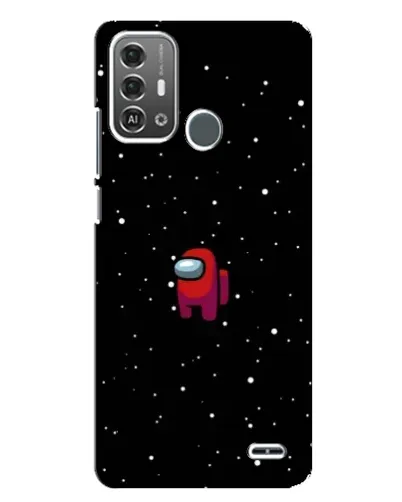Чехол для ZTE Blade A53 Pro с картинкой «Красный Among Us» Чехол для ZTE Blade A53 Pro с картинкой «Красный Among Us»