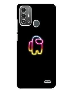 Чехол для ZTE Blade A53 Pro с картинкой «Among Us градиент»
