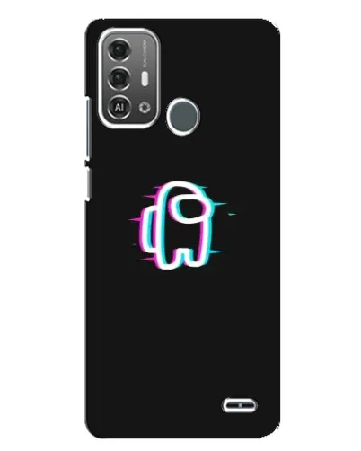 Чехол для ZTE Blade A53 Pro с картинкой «Among Us неон» Чехол для ZTE Blade A53 Pro с картинкой «Among Us неон»