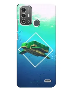 Чохол для ZTE Blade A53 Pro з картинкою «Черепаха Minecraft» Чохол для ZTE Blade A53 Pro з картинкою «Черепаха Minecraft»