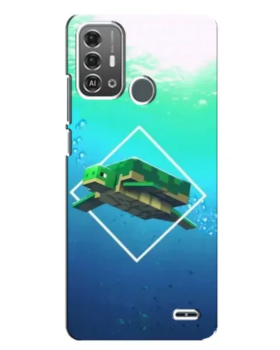 Чехол для ZTE Blade A53 Pro с картинкой «Черепаха Minecraft» Чехол для ZTE Blade A53 Pro с картинкой «Черепаха Minecraft»