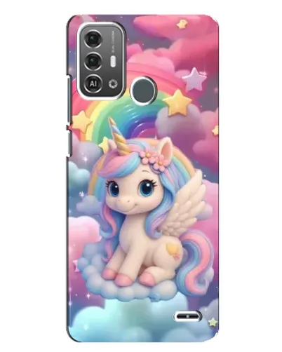 Чохол для ZTE Blade A53 Pro з картинкою «Маленький єдиноріг»