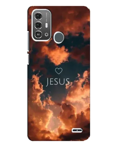 Чехол для ZTE Blade A53 Pro с картинкой «Сияние Имени Jesus»