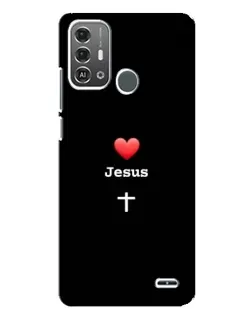 Чехол для ZTE Blade A53 Pro с картинкой «Сердце - Jesus» Чехол для ZTE Blade A53 Pro с картинкой «Сердце - Jesus»