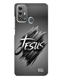 Чехол для ZTE Blade A53 Pro с картинкой «Надпись Jesus Graffiti»