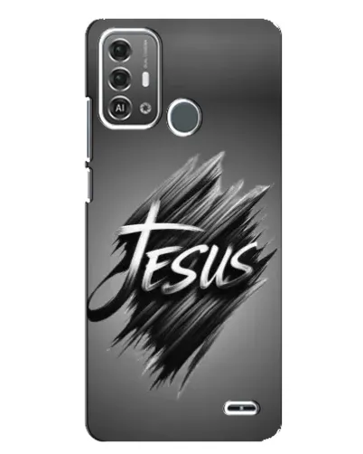 Чехол для ZTE Blade A53 Pro с картинкой «Надпись Jesus Graffiti»