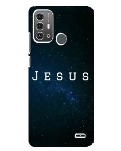 Чехол для ZTE Blade A53 Pro с картинкой «Звездное небо Jesus»