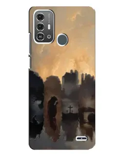 Чехол для ZTE Blade A53 Pro с картинкой «Дорога к вере»