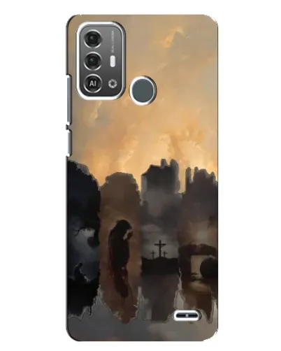 Чехол для ZTE Blade A53 Pro с картинкой «Дорога к вере»