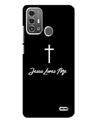 Чехол для ZTE Blade A53 Pro с картинкой «Иисус любит тебя»