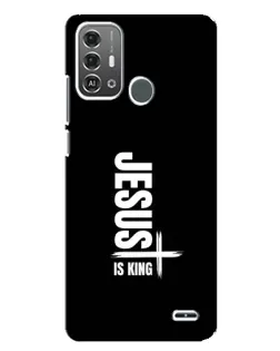 Чехол для ZTE Blade A53 Pro с картинкой «Вертикаль веры Jesus»