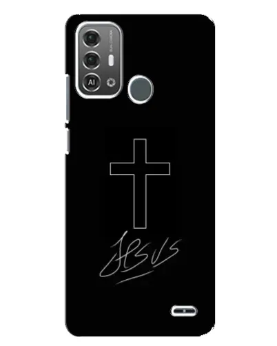 Чехол для ZTE Blade A53 Pro с картинкой «Графический крест Jesus» Чехол для ZTE Blade A53 Pro с картинкой «Графический крест Jesus»