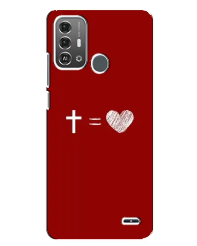 Чехол для ZTE Blade A53 Pro с картинкой «Уравнение любви» Чехол для ZTE Blade A53 Pro с картинкой «Уравнение любви»