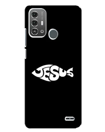 Чехол для ZTE Blade A53 Pro с картинкой «Рыба Jesus» Чехол для ZTE Blade A53 Pro с картинкой «Рыба Jesus»