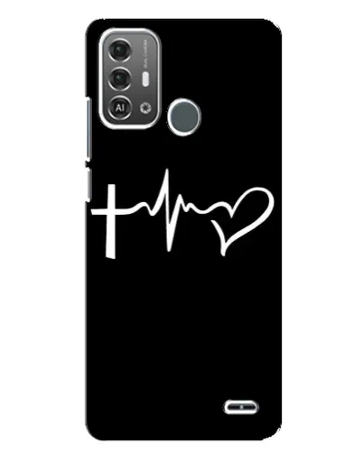Чехол для ZTE Blade A53 Pro с картинкой «Пульс веры» Чехол для ZTE Blade A53 Pro с картинкой «Пульс веры»