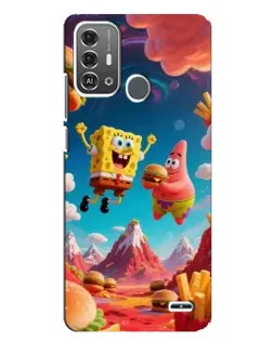 Чехол для ZTE Blade A53 Pro с картинкой «Космический фастфуд» Чехол для ZTE Blade A53 Pro с картинкой «Космический фастфуд»