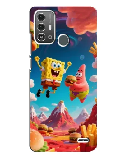 Чехол для ZTE Blade A53 Pro с картинкой «Космический фастфуд» Чехол для ZTE Blade A53 Pro с картинкой «Космический фастфуд»