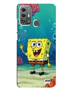 Чехол для ZTE Blade A53 Pro с картинкой «Подводный привет» Чехол для ZTE Blade A53 Pro с картинкой «Подводный привет»