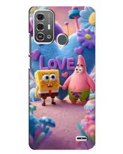 Чехол для ZTE Blade A53 Pro с картинкой «Губка Боб Патрик» Чехол для ZTE Blade A53 Pro с картинкой «Губка Боб Патрик»