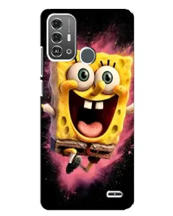 Чехол для ZTE Blade A53 Pro с картинкой «Взрывной Спанч Боб» Чехол для ZTE Blade A53 Pro с картинкой «Взрывной Спанч Боб»