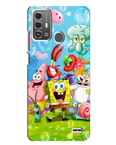 Чехол для ZTE Blade A53 Pro с картинкой «Губка Боб и друзья» Чехол для ZTE Blade A53 Pro с картинкой «Губка Боб и друзья»