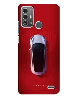 Чехол для ZTE Blade A53 Pro с картинкой «Tesla Top View» Чехол для ZTE Blade A53 Pro с картинкой «Tesla Top View»
