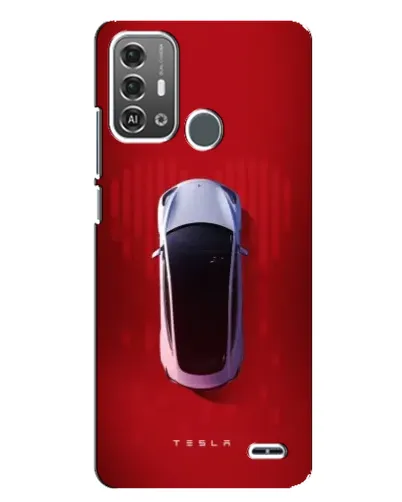 Чехол для ZTE Blade A53 Pro с картинкой «Tesla Top View»
