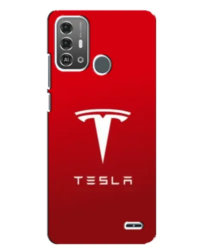 Чехол для ZTE Blade A53 Pro с картинкой «Tesla Red Classic»
