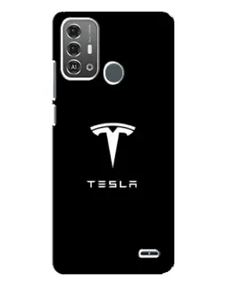 Чехол для ZTE Blade A53 Pro с картинкой «Tesla White Logo» Чехол для ZTE Blade A53 Pro с картинкой «Tesla White Logo»