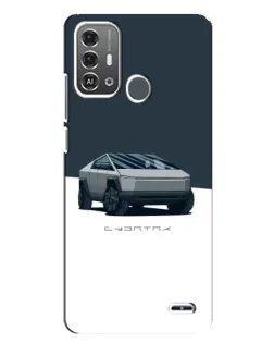 Чехол для ZTE Blade A53 Pro с картинкой «Серебристый Cybertruck Tesla» Чехол для ZTE Blade A53 Pro с картинкой «Серебристый Cybertruck Tesla»