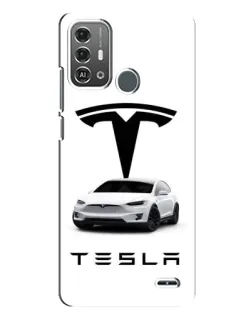 Чехол для ZTE Blade A53 Pro с картинкой «Tesla White Style» Чехол для ZTE Blade A53 Pro с картинкой «Tesla White Style»