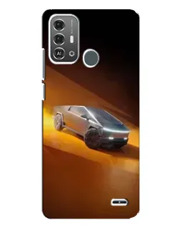 Чехол для ZTE Blade A53 Pro с картинкой «Cybertruck в пустыне» Чехол для ZTE Blade A53 Pro с картинкой «Cybertruck в пустыне»