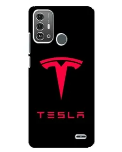 Чехол для ZTE Blade A53 Pro с картинкой «Tesla Red Logo» Чехол для ZTE Blade A53 Pro с картинкой «Tesla Red Logo»